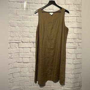 J.Jill love linen Casual A-line dress Size Large